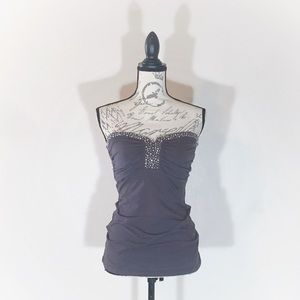 Express gray tube top